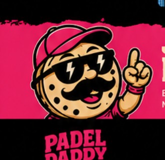 Padel Daddy mascot